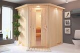 KARIBU Systemsauna Siirin, Fichtenholz 68mm, Eckeinstieg, ca. 3m² 1 18413-5.jpg