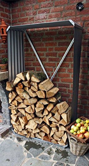 OUTFLEXX Kaminholzregale